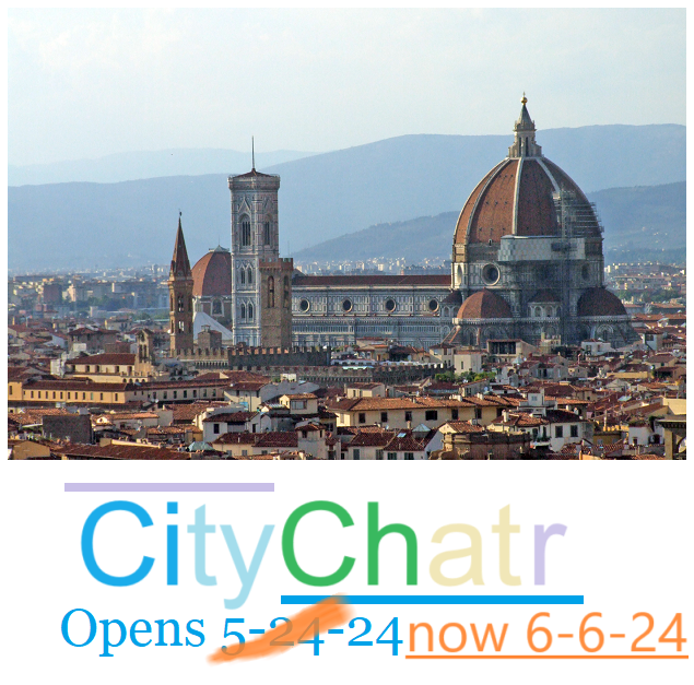 City Chatr logo with Italy city